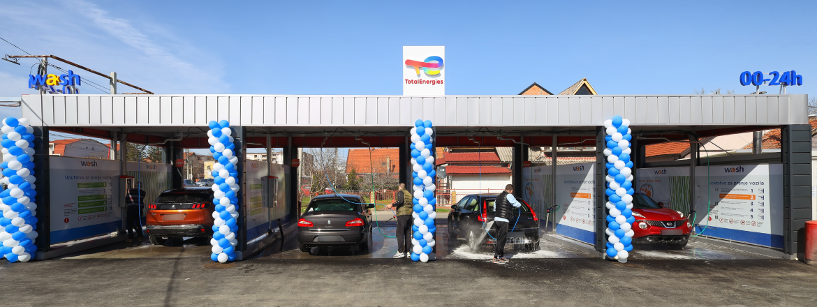 TotalEnergies Wash samouslužna perionica