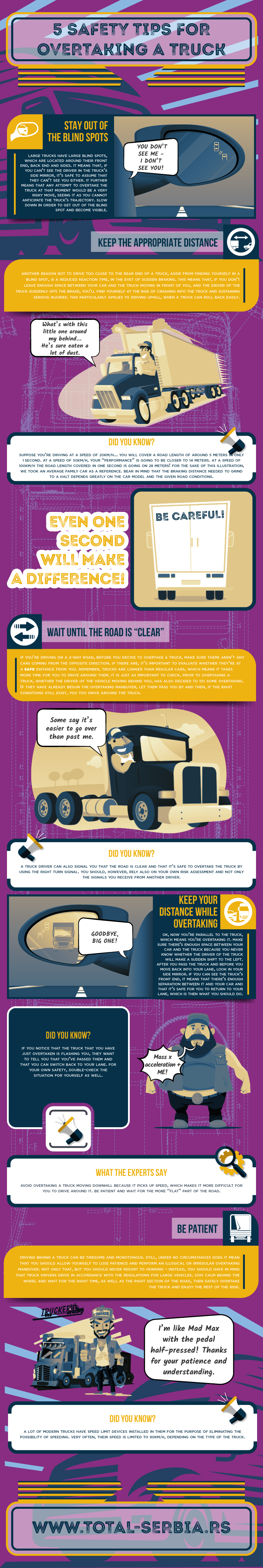 Safety Tips for Overtaking a Truck
