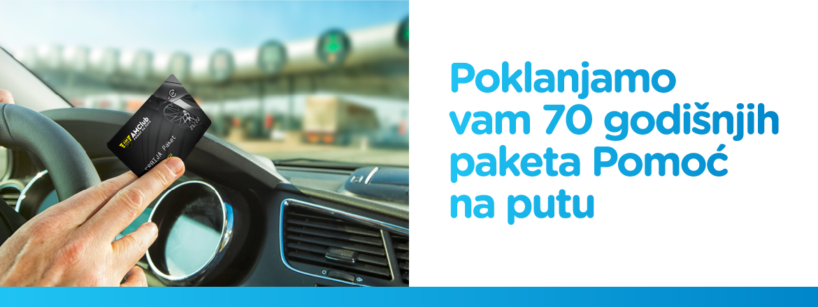 70 godišnjih paketa Pomoć na putu